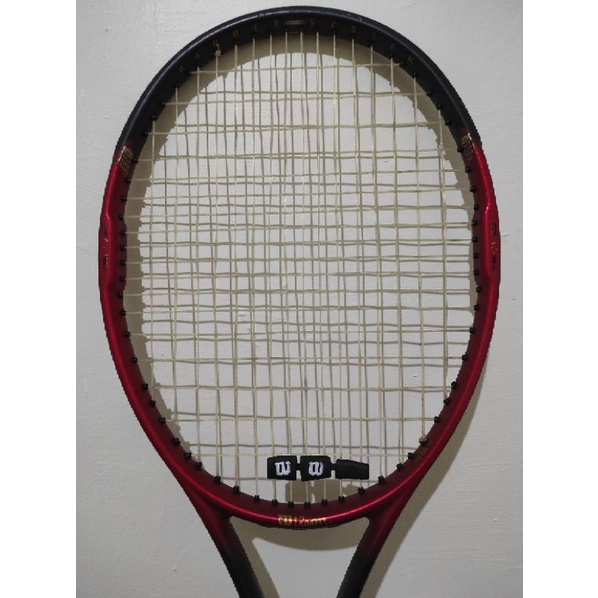 Raket Tenis Lapangan Wilson Hyperhammer 5.9 Seken Second Ori ( Nego)