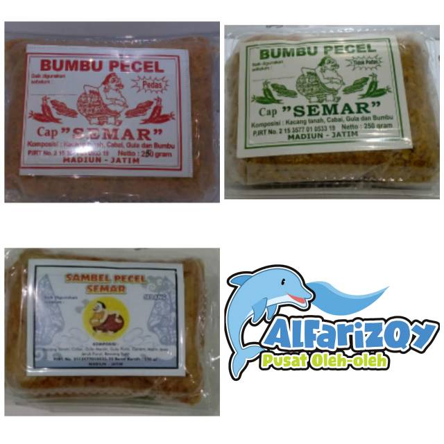 

Sambel pecel Madiun cap semar