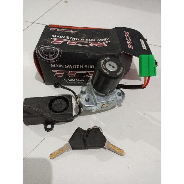 Kunci Kontak satria Fu set alarm TCX ori