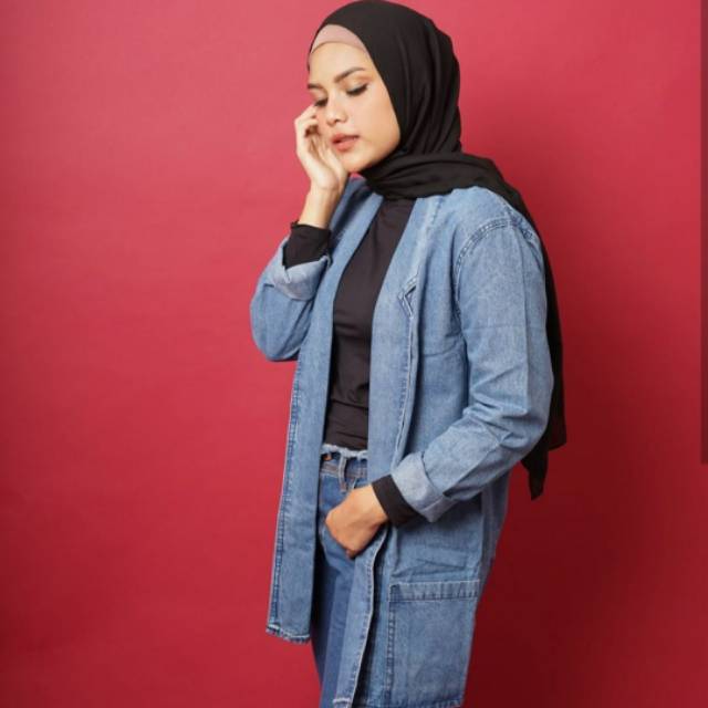 DENIM BLAZER
