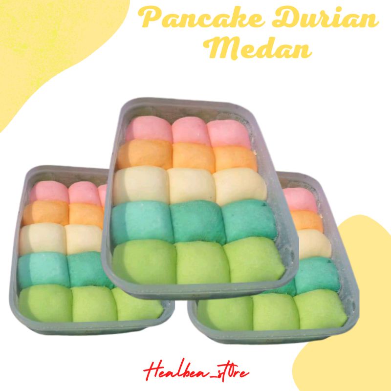 

Pancake Durian Medan Medium isi 15