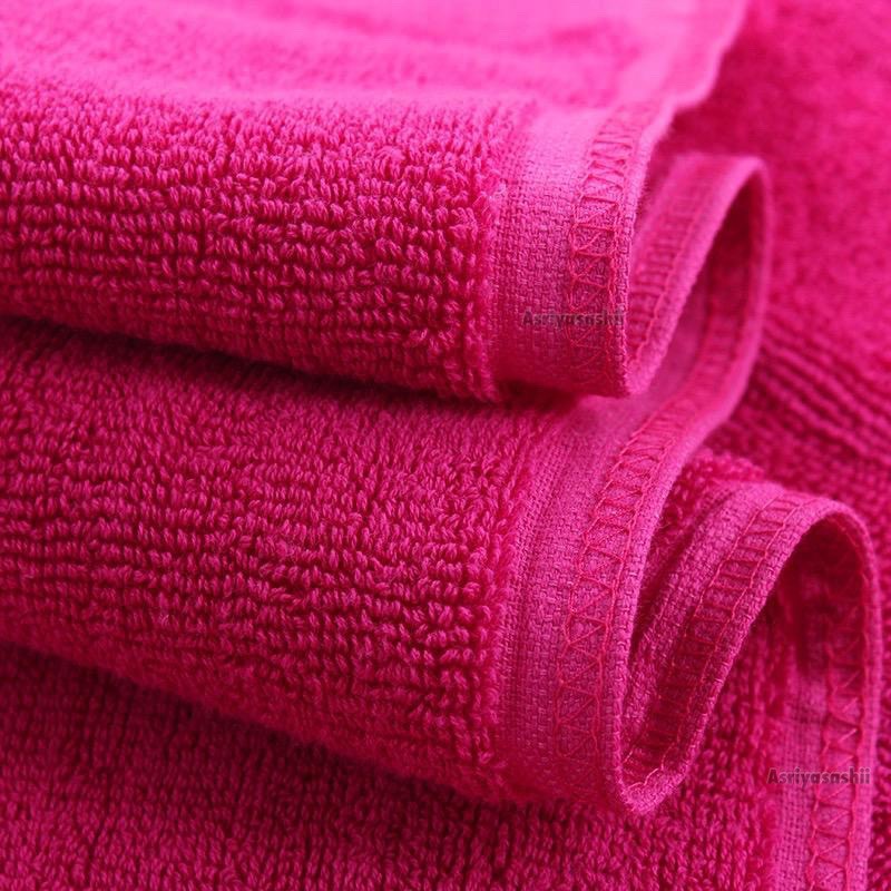 Handuk Tanggung Pink 50x100 Asriyasashii Cotton 100% Tebal Lembut Termurah Terlaris