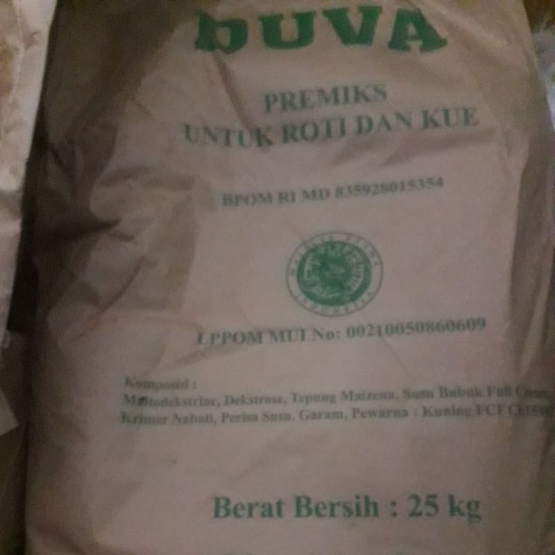 

Susu Bubuk Duva 25 kg