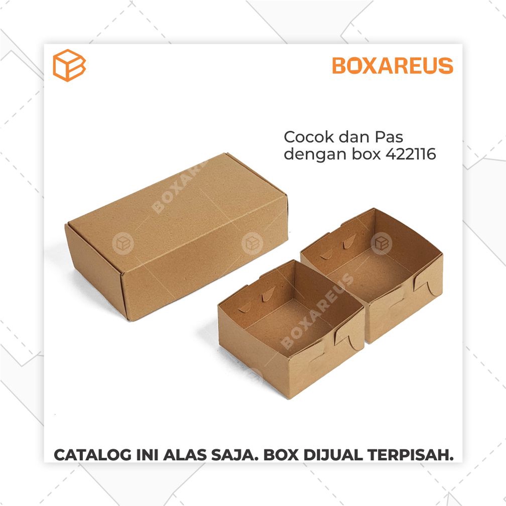 Tray Box Kotak Tempat Packaging 422116 | HANYA TRAYNYA SAJA TANPA BOX