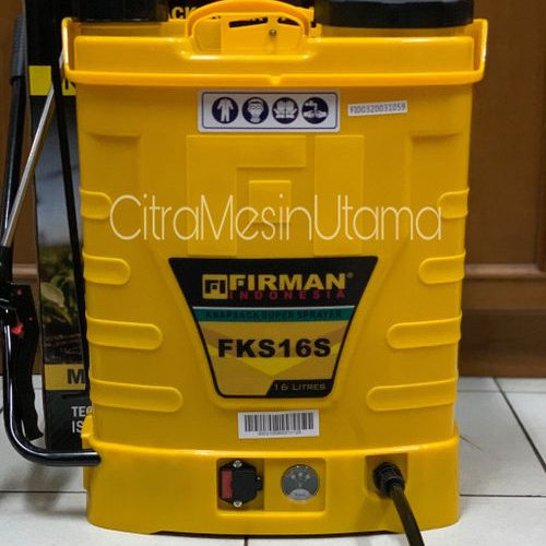 Firman FKS16S Super Sprayer 2in1 Manual&Elektrik Disinfectant