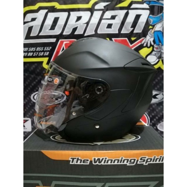 HELM INK DYNAMIC SOLID BLACK DOFF ORIGINAL HELM INK DYNAMIC BLACK MATT INK DYNAMIC HITAM DOFF HELM S