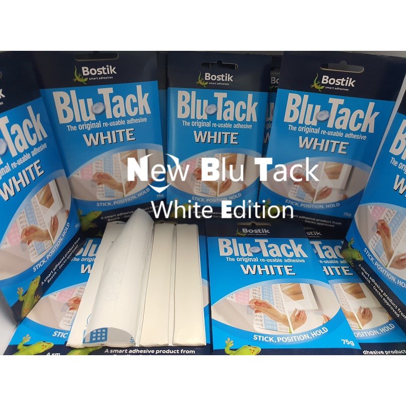 

Blu Tack White (Lem serbaguna yang bisa dipakai berulang-ulang)