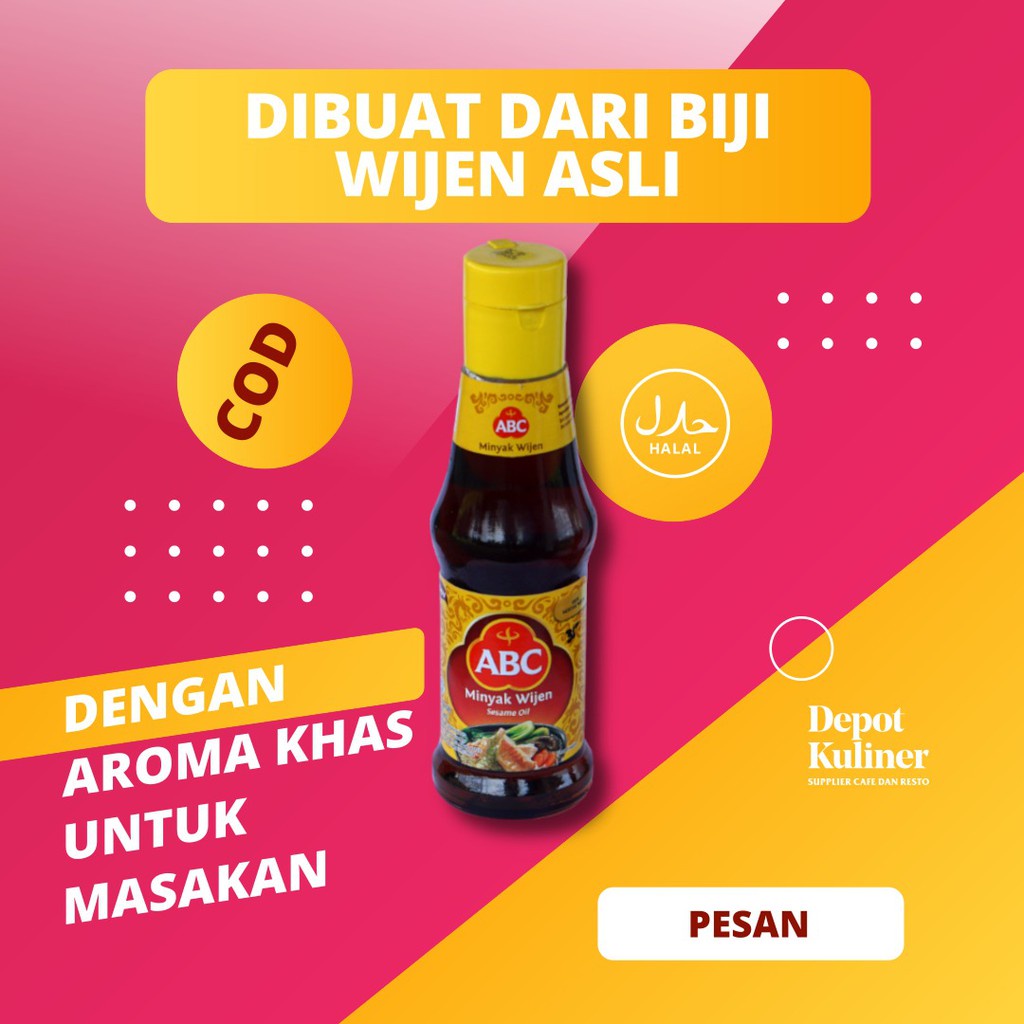 Minyak Wijen ABC 195 ML