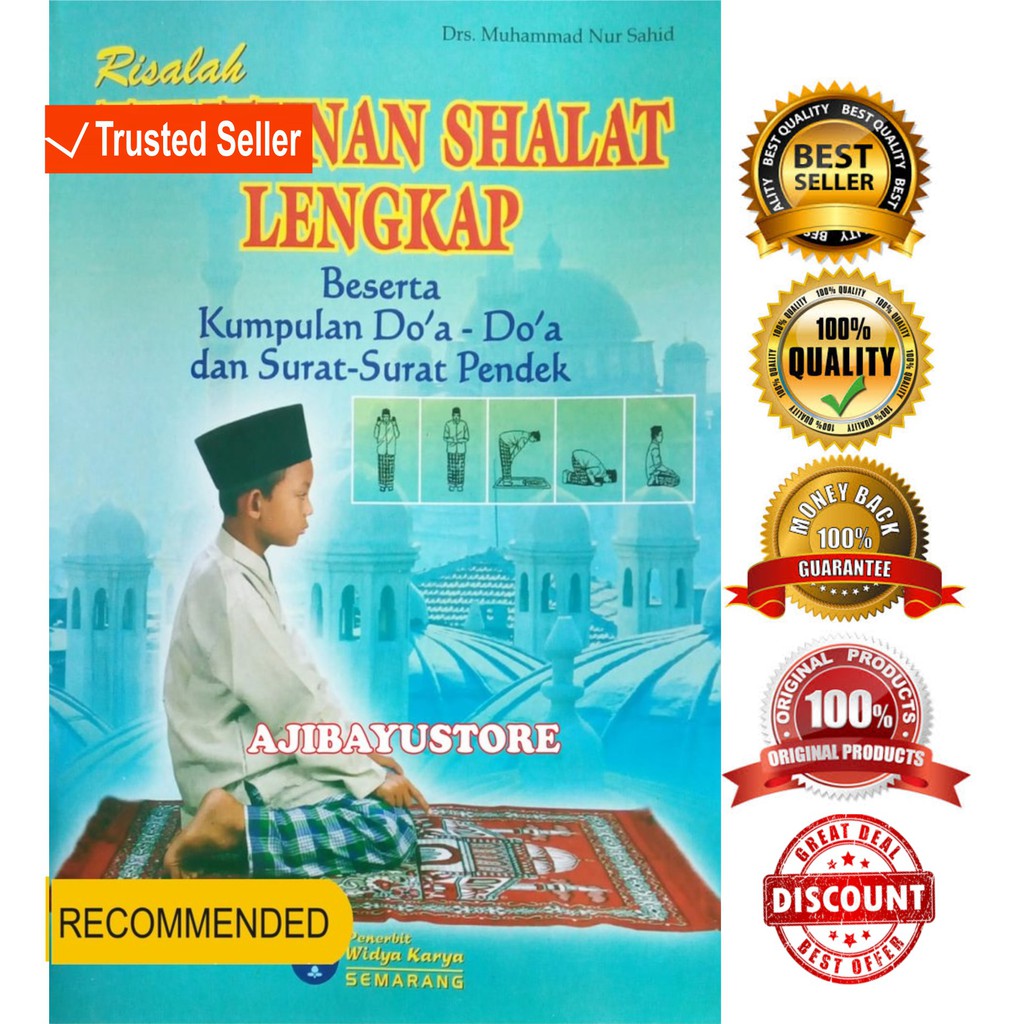 Jual Buku Risalah Tuntunan Shalat Lengkap Muhammad Nur Sahid Widya ...