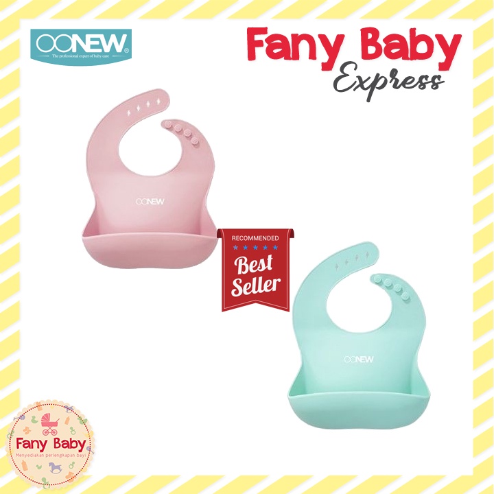 OONEW SILICONE WATERPROOF BABY BIB