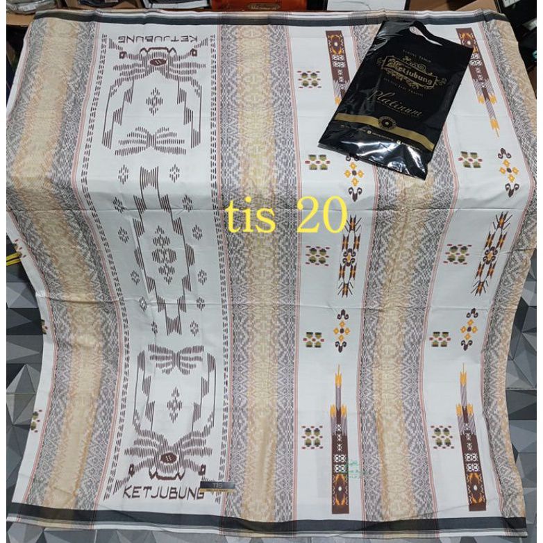 Sarung Ketjubung Platinum Silver Bukan gold Motip tis dis