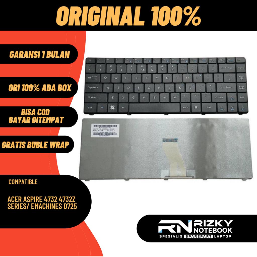 [BISA COD] KEYBOARD LAPTOP ACER ASPIRE 4732 4732Z Series/ Emachines D725