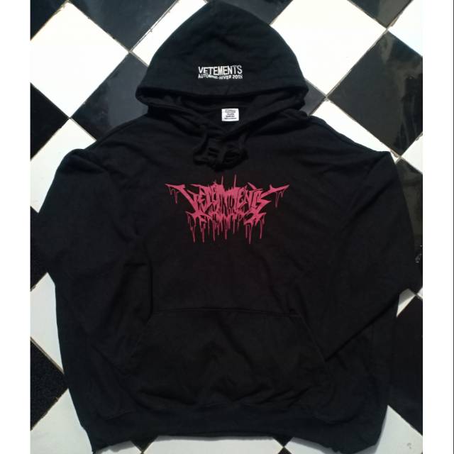 harga vetement hoodie