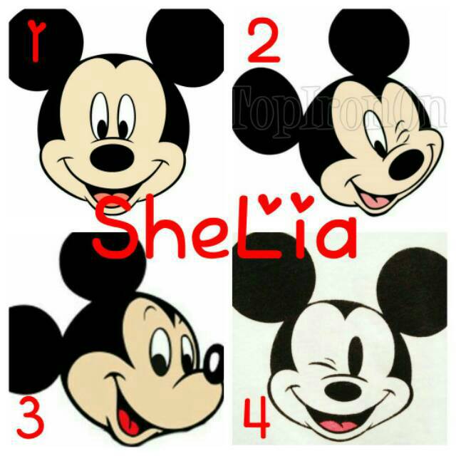 

Stiker tas mickey