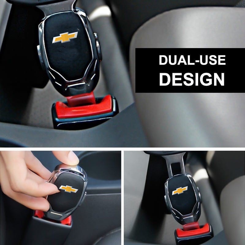 Buckle Extension Sabuk Pengaman Mobil Bahan Metal Untuk Chevrolet Montana Prisma Spin Blazer