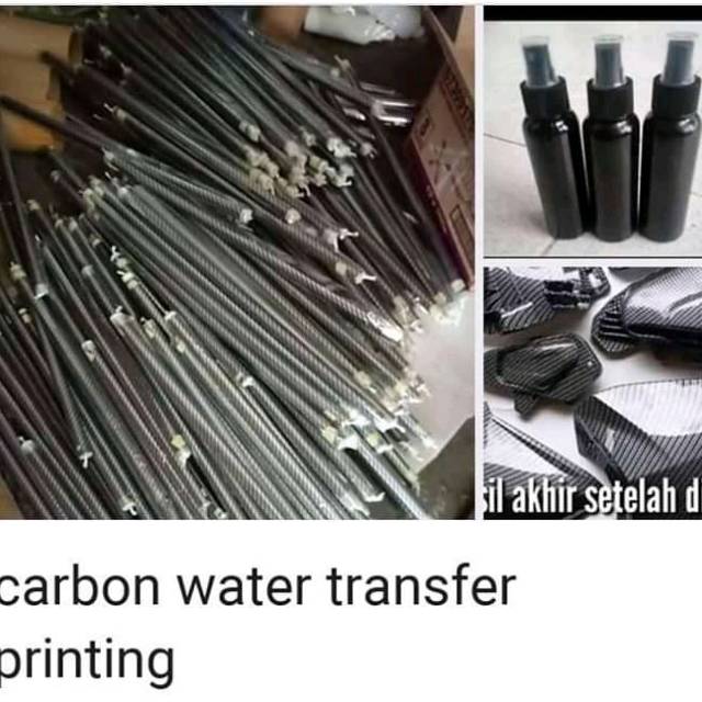 Carbon paket hemat,carbon celup,carbon water transfer printing