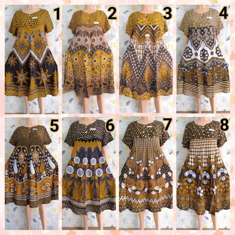 DASTER KLOK 11 PAYUNG HAP DASTER KANCING BUSUI FRIENDLY COKLAT MODERN KEKINIAN