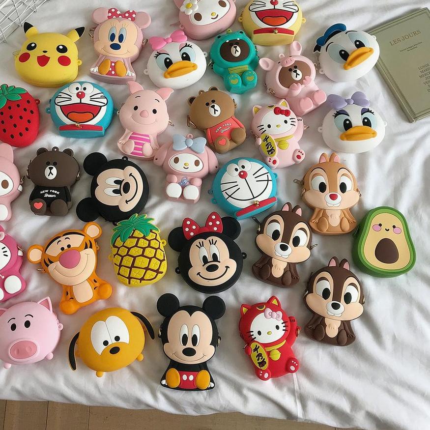 ♣ TAS JELLY ANAK RUBBER KARAKTER IMPORT ▼