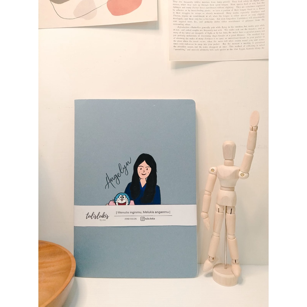 

Custom Notebook A5 / Buku Tulis Custom TulisLukis