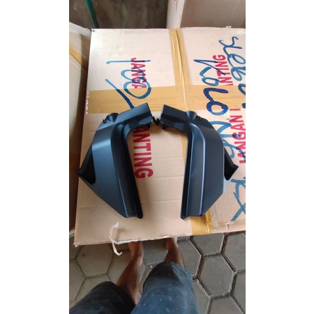 airscoop air scoop scop mata kucing karbon carbon original ORI Yamaha RX king new RX k kanan kiri-Biasa