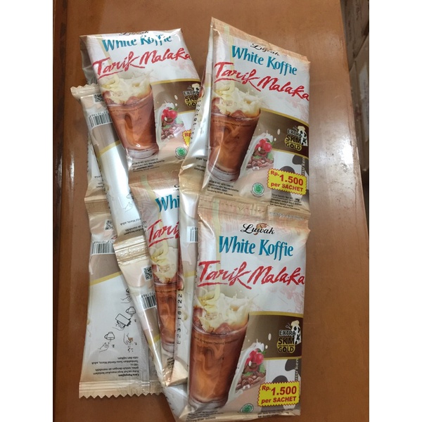 PROMO Luwak White Koffie Tarik Malaka Kopi Sachet instant Coffee