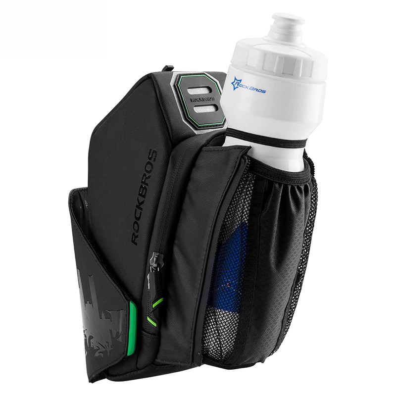 ROCKBROS Bicycle Saddle Bag With Water Bottle Pocket Waterproof C26-BK