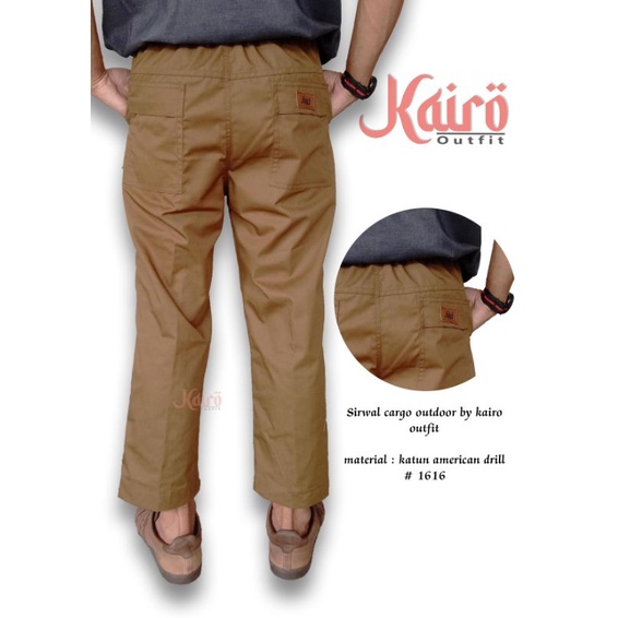 Celana sirwal cargo outdoor by kairo outfit