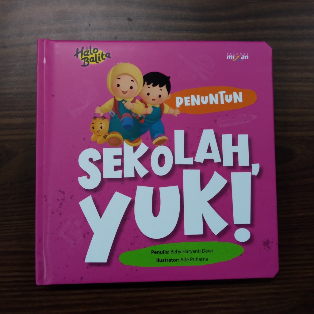 Halo Balita Penuntun Sekolah Yuk Boardbook