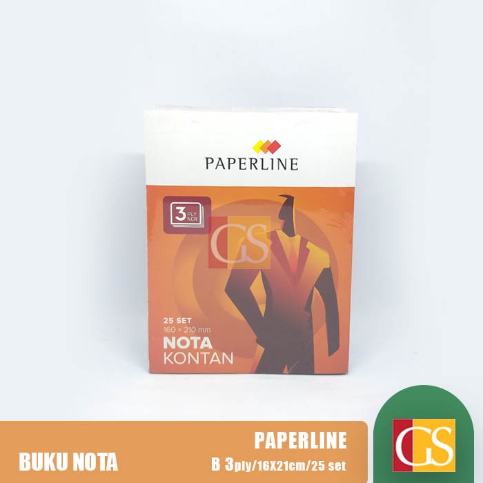 

BUKU NOTA KONTAN NCR PAPERLINE BESAR 3PLY RANGKAP 3 B3