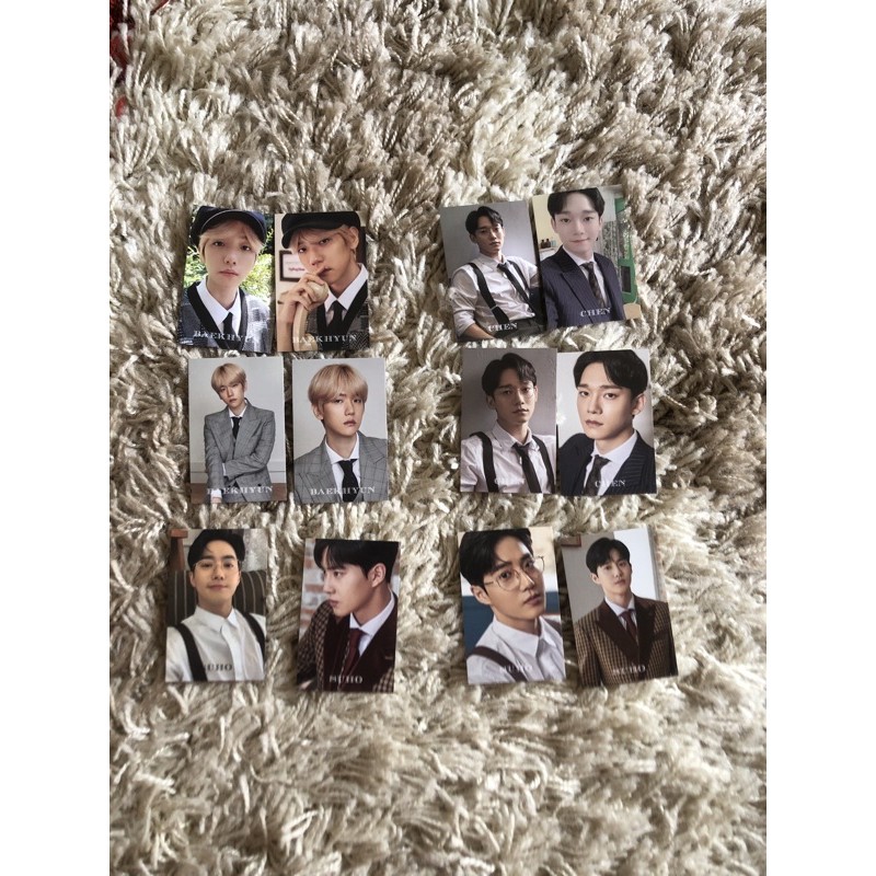 [Ready Stock] EXO SG 2020 Sharing member set Baekhyun Suho Chen