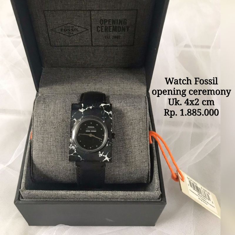 Fossill Opening Ceremony Watch (unisex)