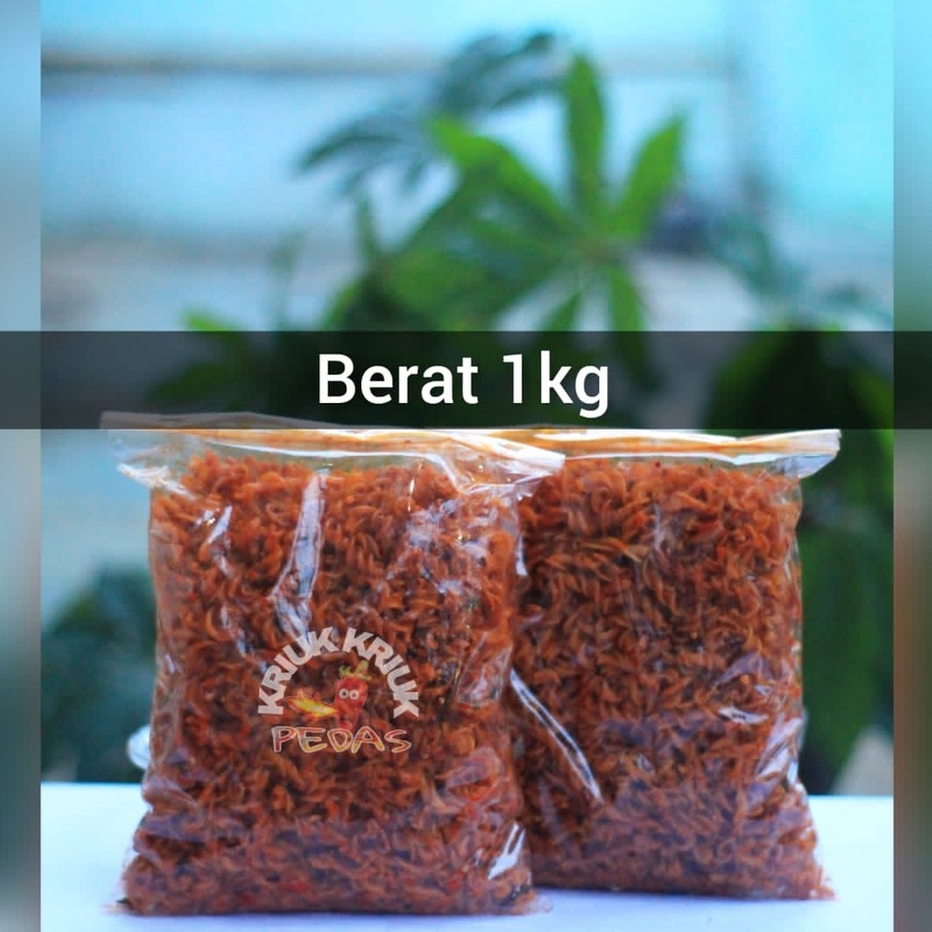 

Cemilan pedas Seblak kering makaroni spiral 1kg