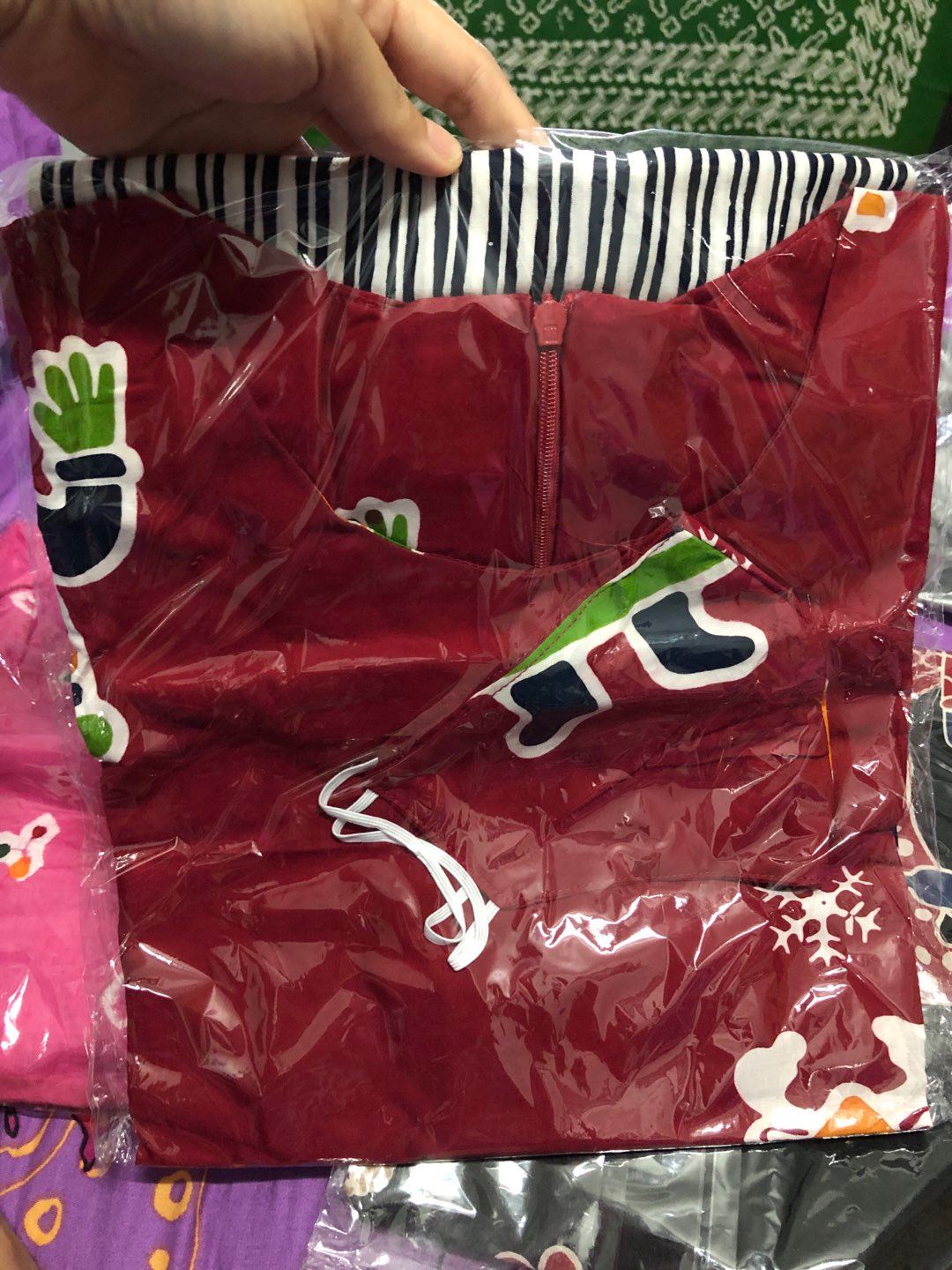 Edisi Natal Blus Mary Top