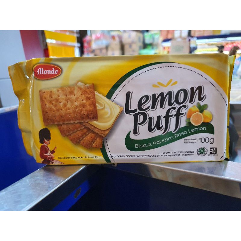 

Monde Lemon Puff 100gr