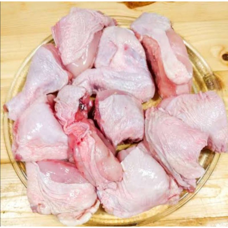 

ayam potong ayam segar feres 500gm milih/reques hanya area bekasi jakarta dan depok