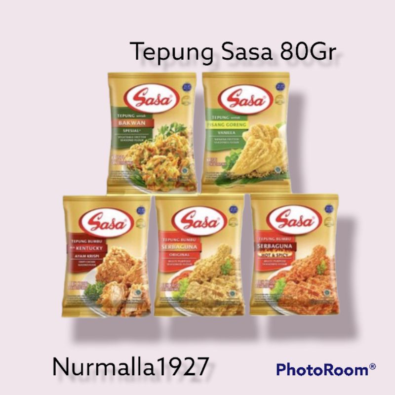 Sasa®Tepung Bumbu Instan Aneka Rasa 75Gr/80Gr