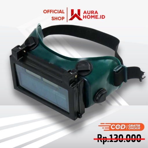 Kacamata Las Otomatis Darkening Soldering Googles / Kacamata Las Listrik Auto Dark Automatic Anti Ra