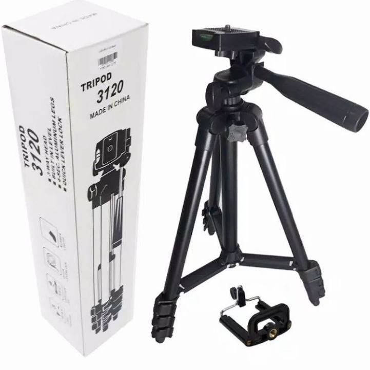 Tripod Kamera 3120 Tripod Handphone Aksesoris Kamera Fotografi