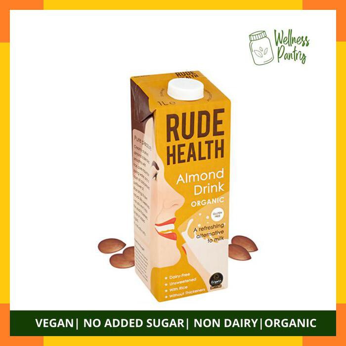 

Rude Health Organic Almond Drink 1L Vegan Milk Susu Almond Vegan