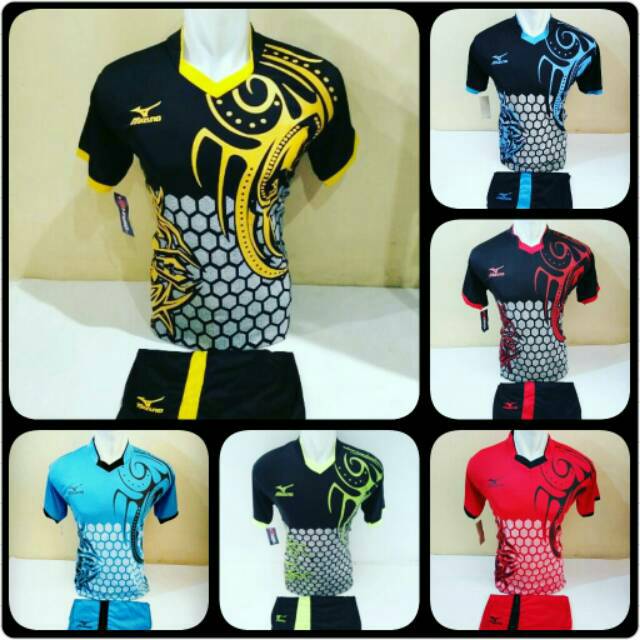 [ READY STOCK ] Jersey Olahraga Baju Bola Kaos Setelan