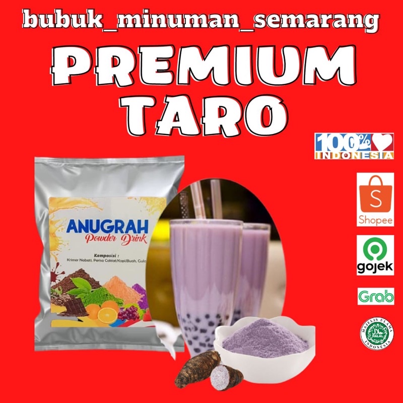 

Bubuk Minuman PREMIUM TARO Kemasan 1kg