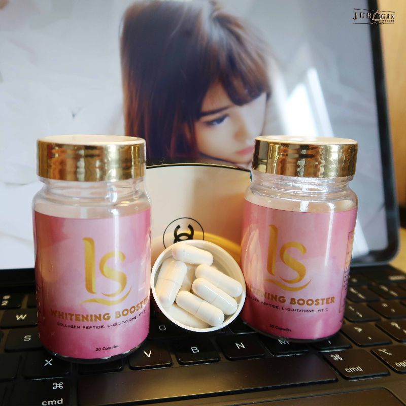 TERLARISS / LS GLOW / WHITENING BOOSTER / PENCERAH KULIT TUBUH / PEMUTIH BADAN