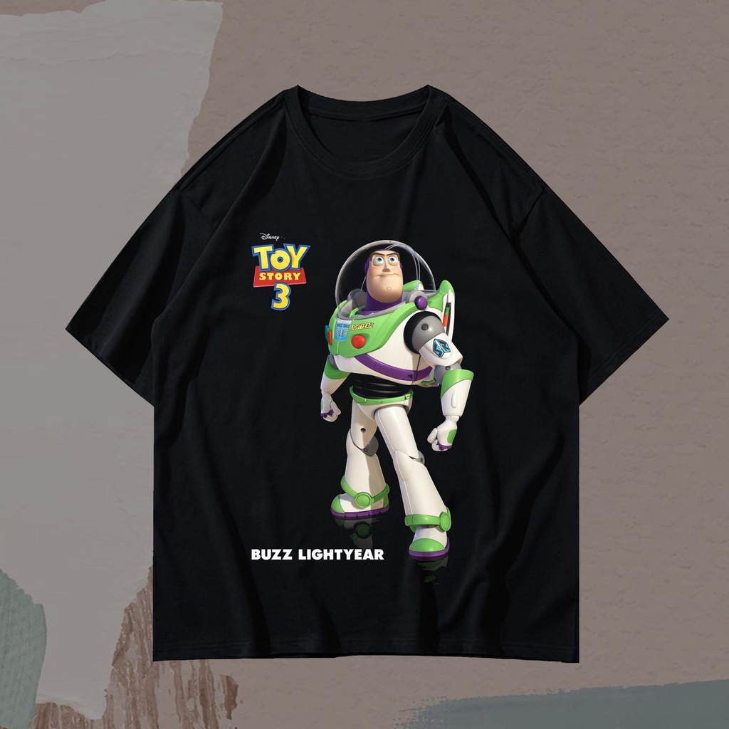 Kaos Toy Story Buzz Lighter Oversize Vintage