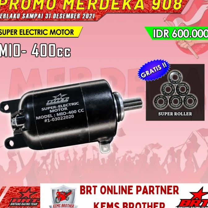 Dinamo Starter Brt Yamaha Mio Sporty Smile Nuvo Boreup 200Cc-400Cc Termurah