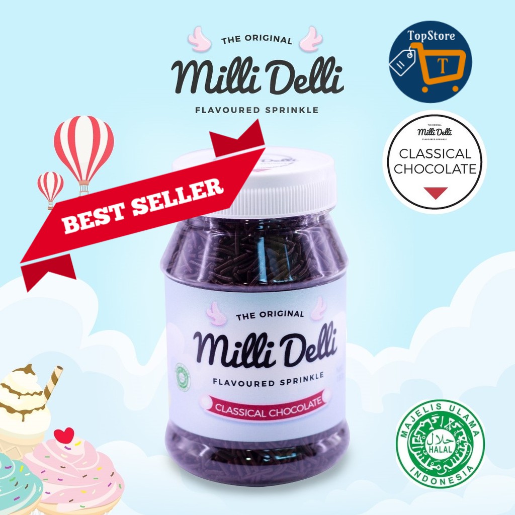 

Milli Delli Meses - Flavoured Sprinkle - Chocolate