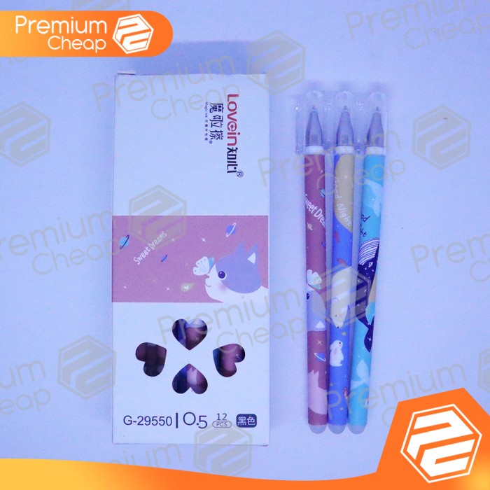 

Bergaransi Gel Pen Zhixin Lovein Hapus G29550 (Per Lusin) Hemat