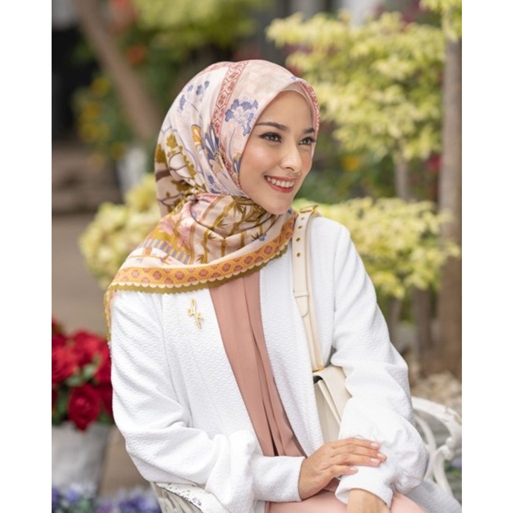 Wana Scarf Lime Green Deep Soil by Wearing Klamby WK WearingKlamby