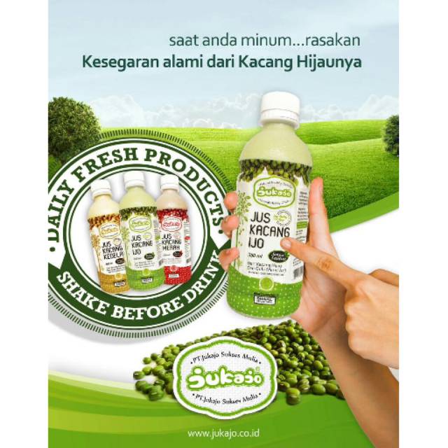 

JUS KACANG JUKAJO (BEKASI dan BOGOR) - free yogurt