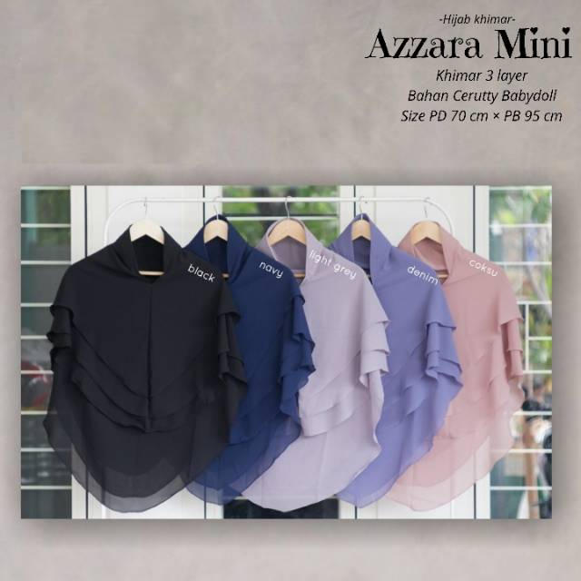 HIJAB / JILBAB INSTAN KHIMAR 3LAYER UKURAN STANDART - BAHAN CERUTTY BABYDOLL