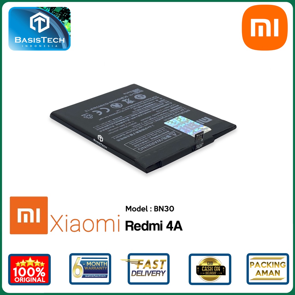 BATERAI XIAOMI REDMI 4A - BN30 - ORI